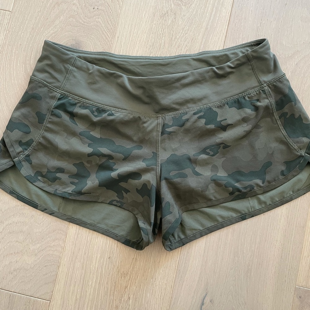 Lululemon speed shorts